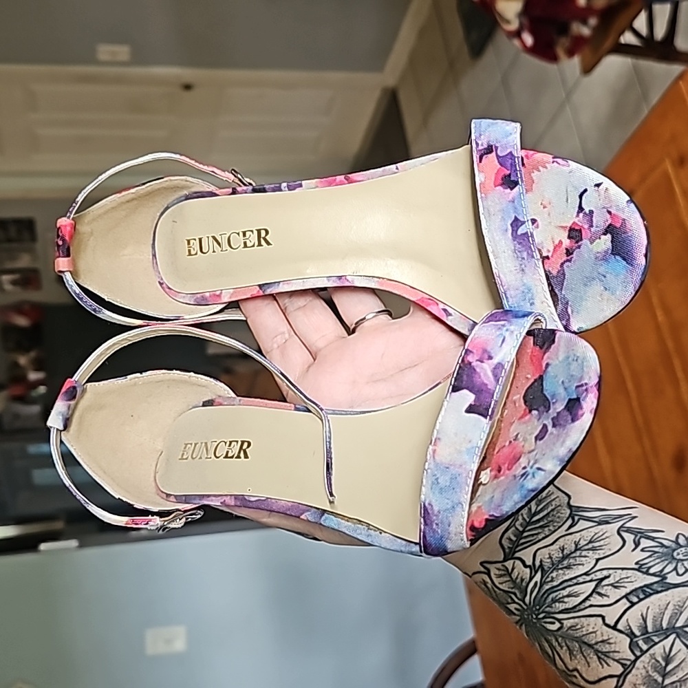 Floral Heels